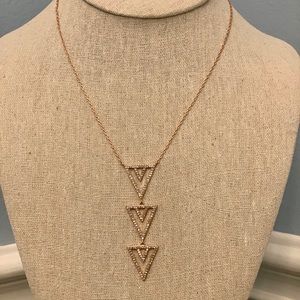 Stella & Dot Stylist Sample Pavé Spear Necklace